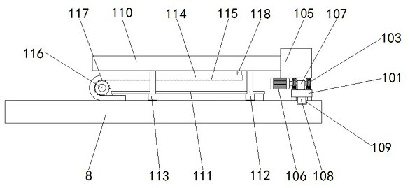 Detection equipment for heavy metal elements in organism