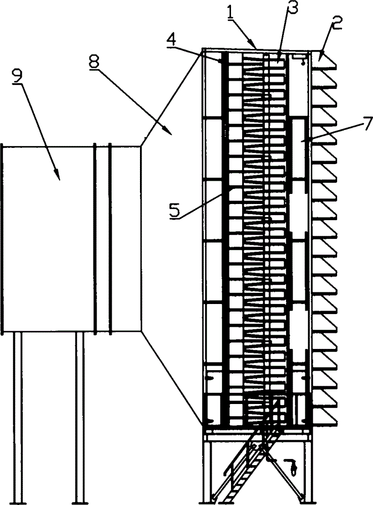 Inlet air filter device of gas turbine