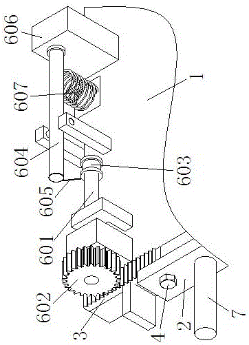 Traction device for braiding polyester steel wire filter screen