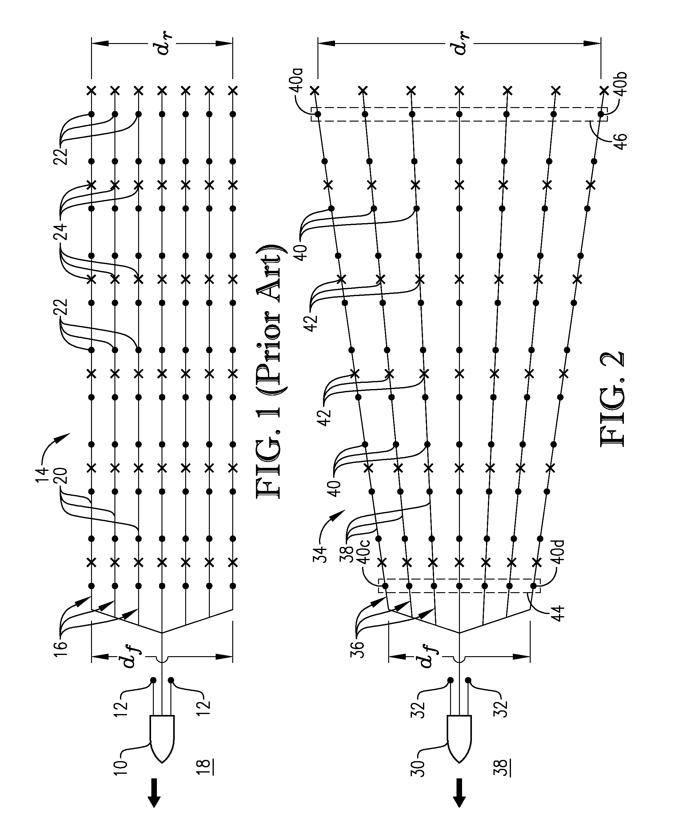 Marine seismic acquisition with controlled streamer flaring