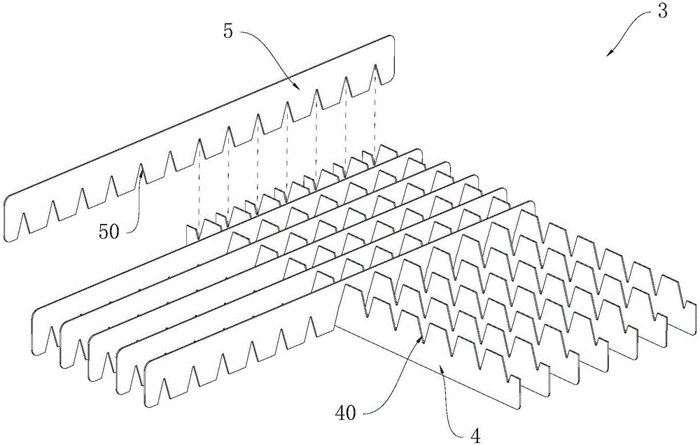 Combined electric nest for new wind purifying device, and new wind treatment device