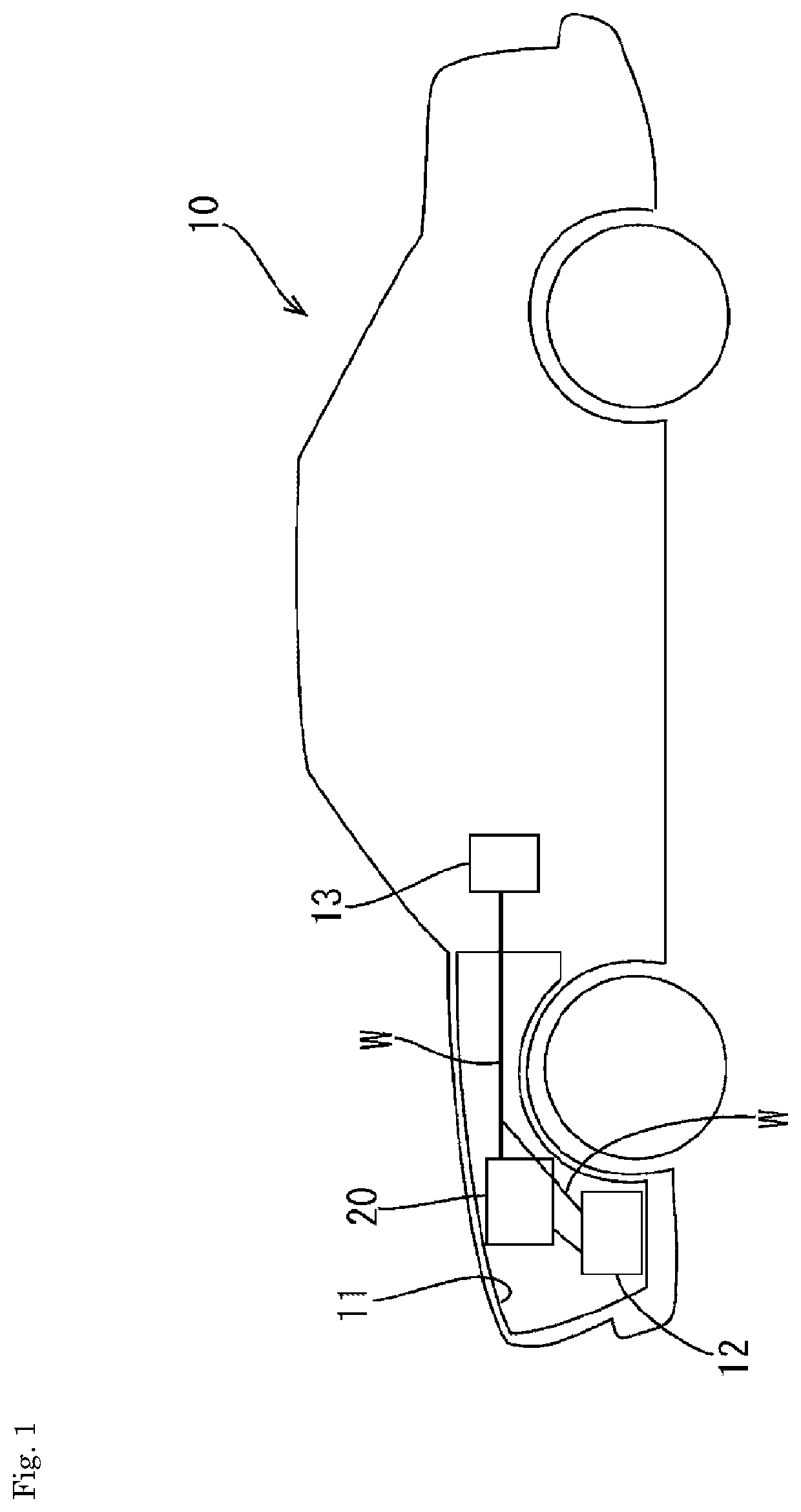 Energy storage device management apparatus, energy storage device module, vehicle, and energy storage device management method