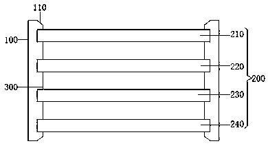 Filtering membrane assembly for wastewater treatment