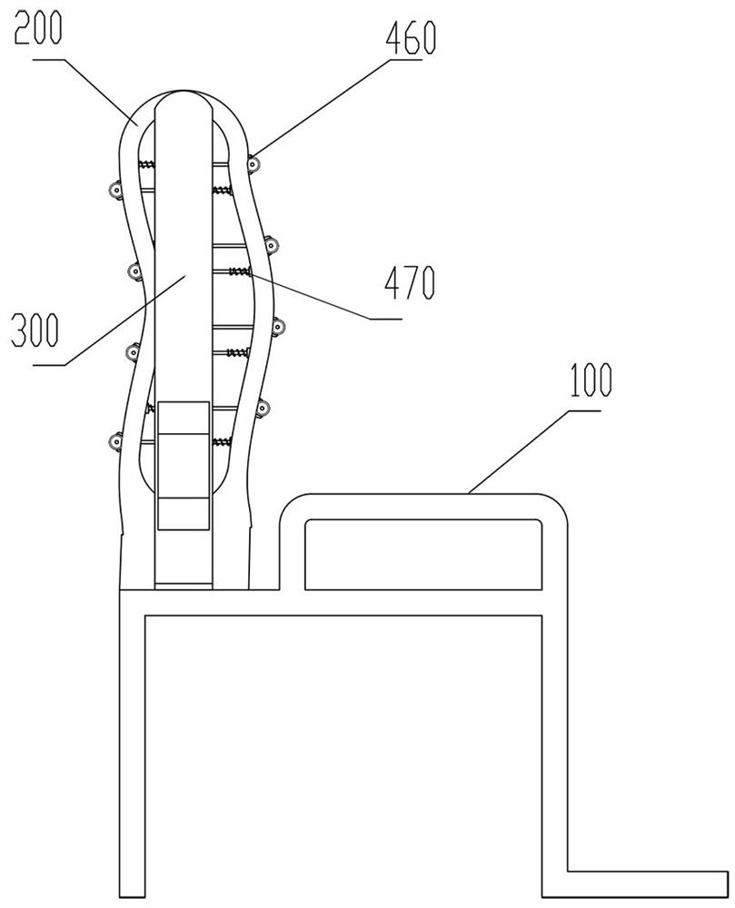 Nursing chair device and operation method thereof