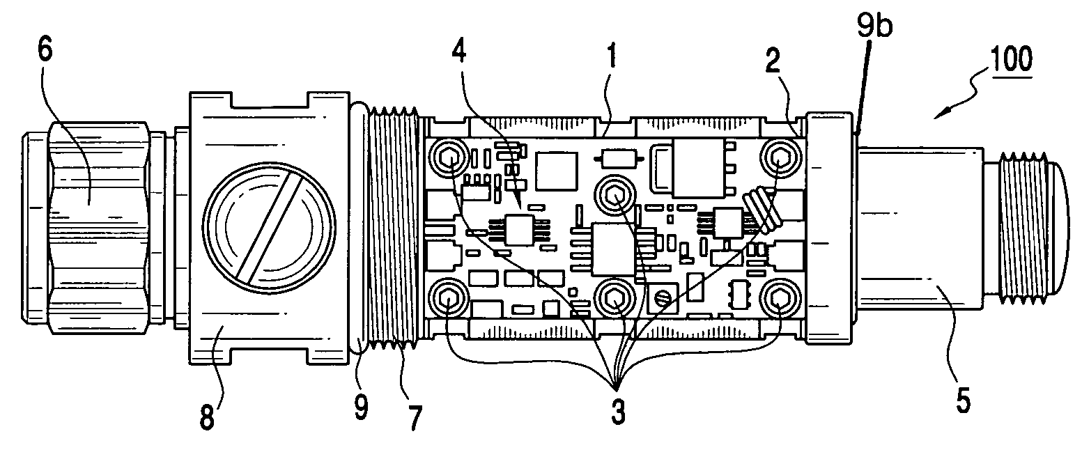 Miniature bidirectional amplifier