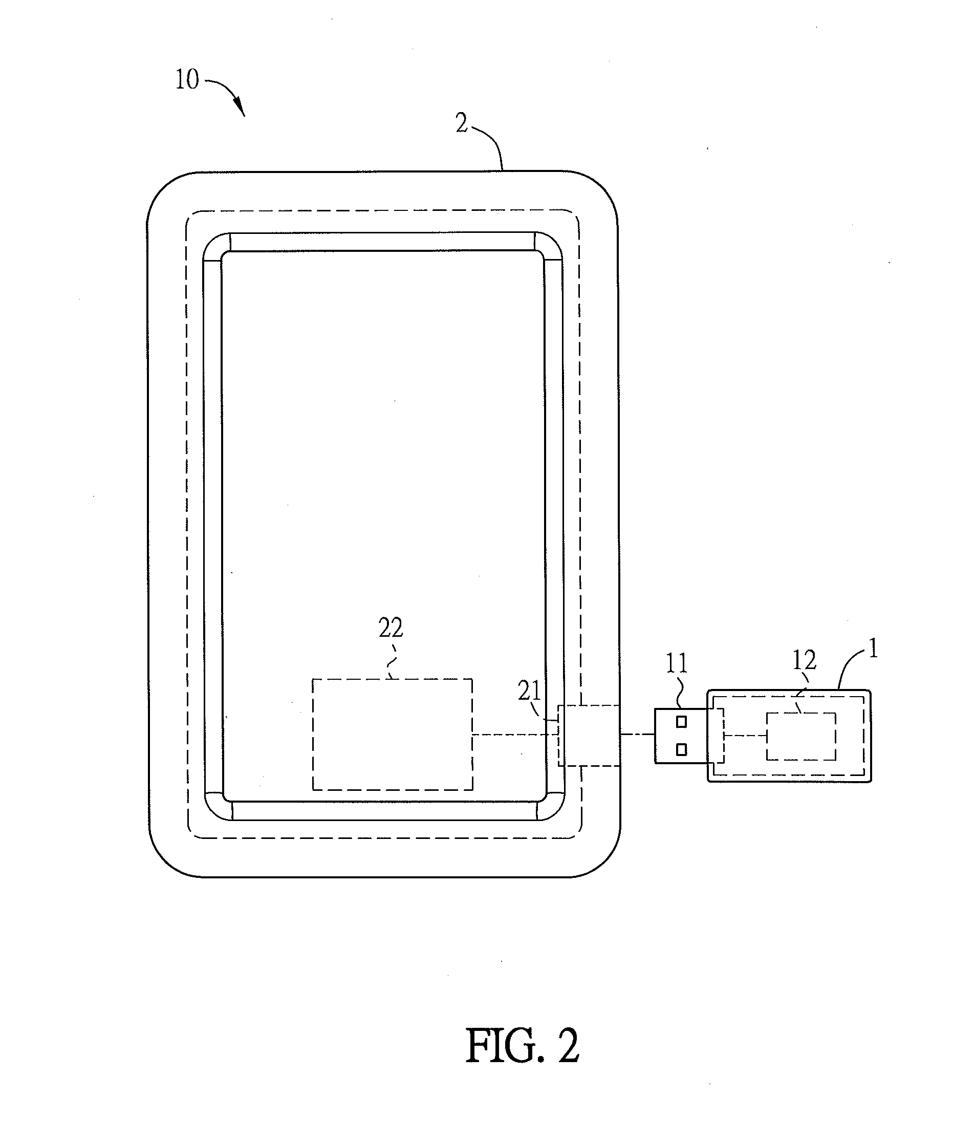 Electronic system, central processing unit expansion apparatus, portable electronic apparatus and processing method