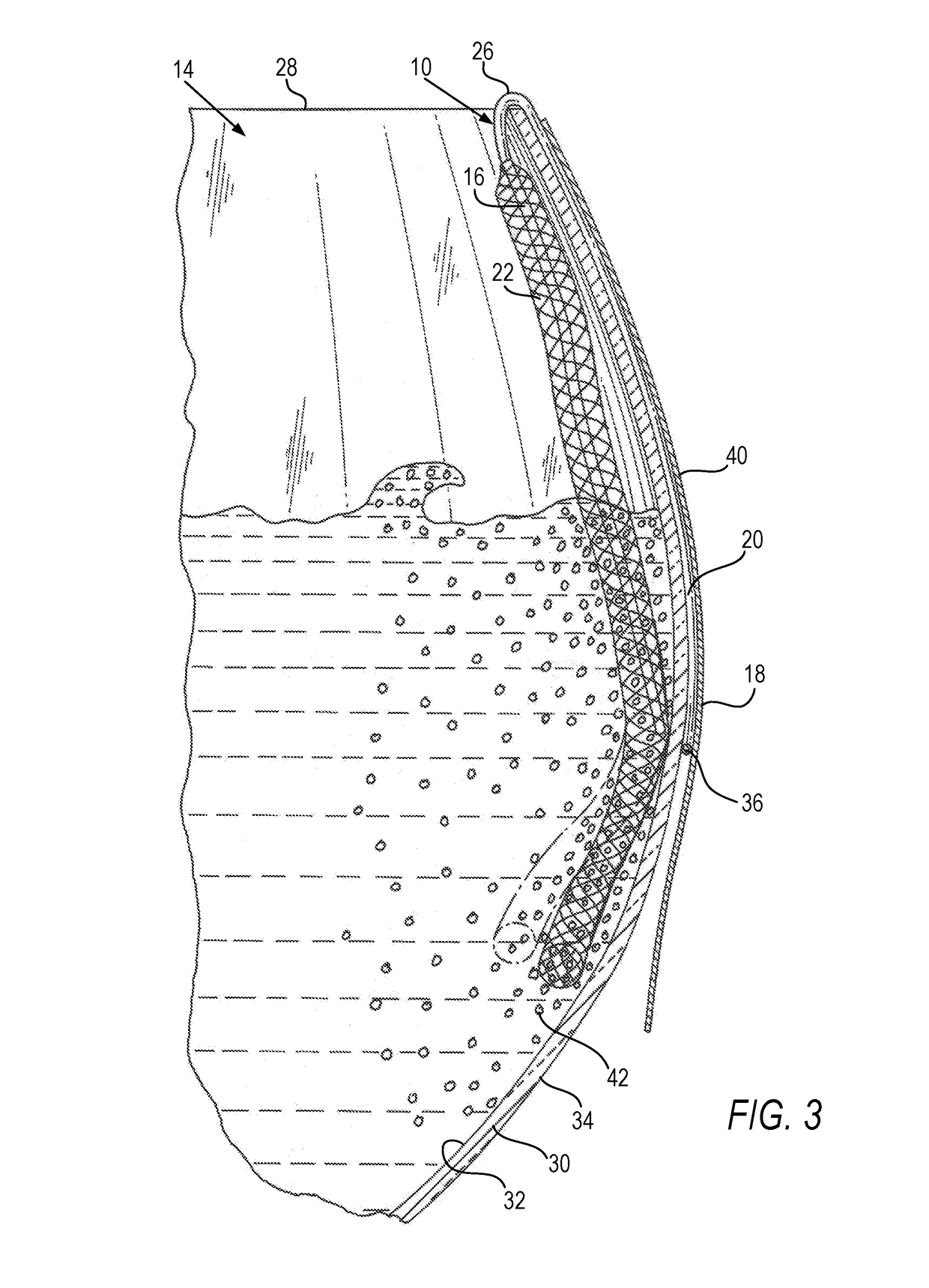 Aerator device for, and method of, aerating a drinkable liquid