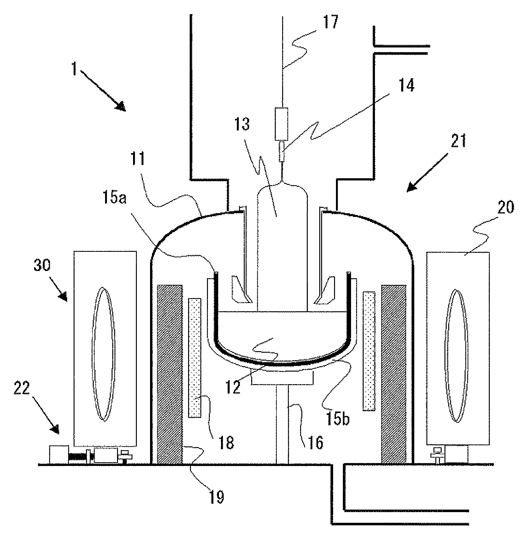 Single-crystal manufacturing method and single-crystal manufacturing apparatus