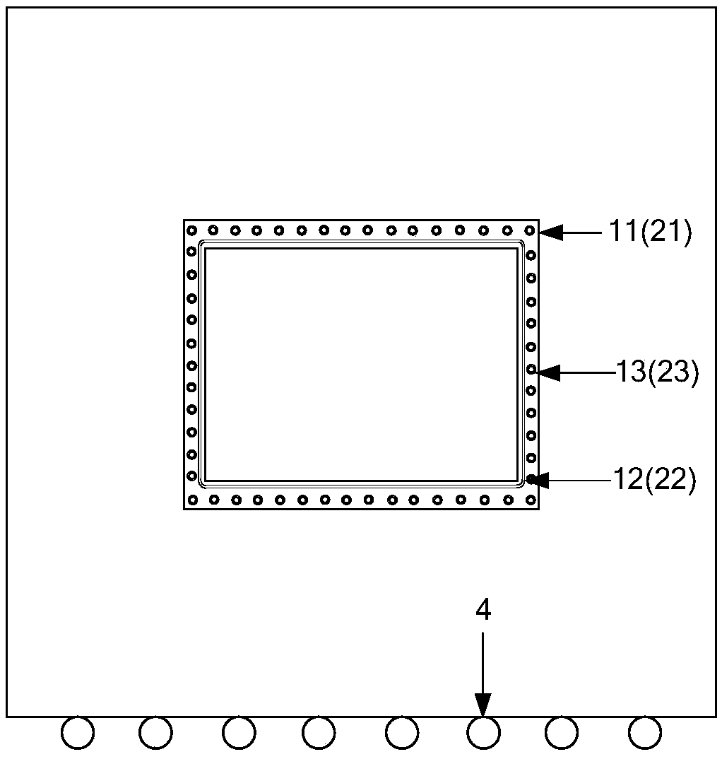 A device for measuring sound absorption and sound insulation coefficients of underwater acoustic materials based on reverberation method