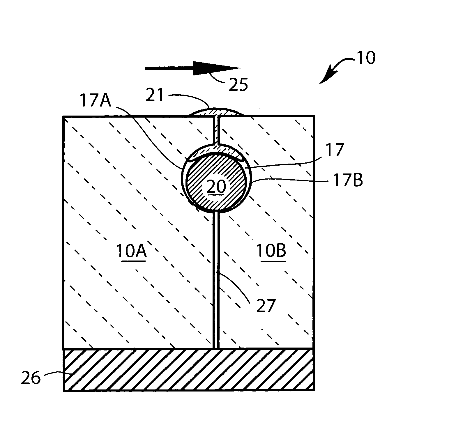 Method of forming sealed refractory joints in metal-containment vessels, and vessels containing sealed joints
