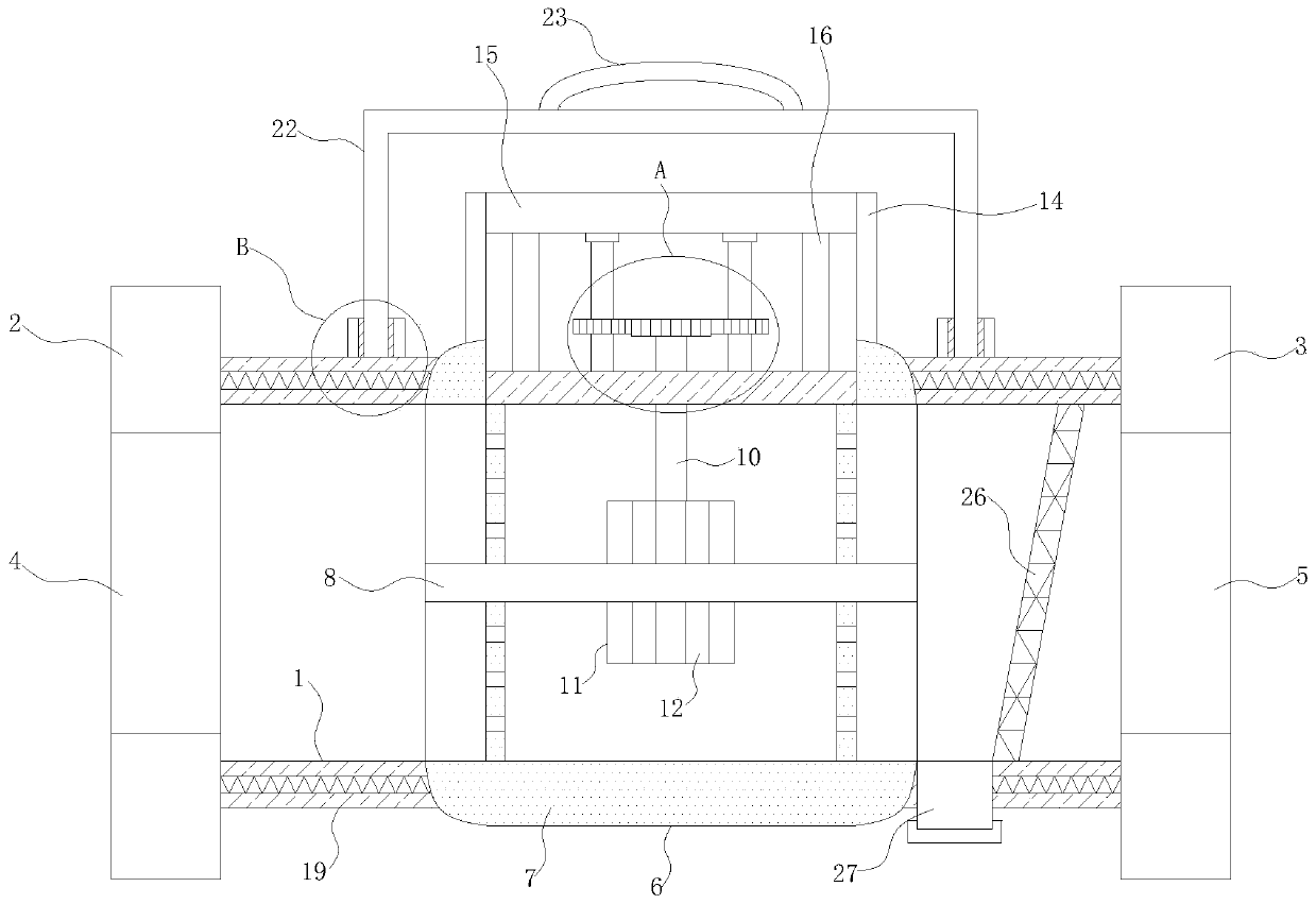 Anti-freezing water meter