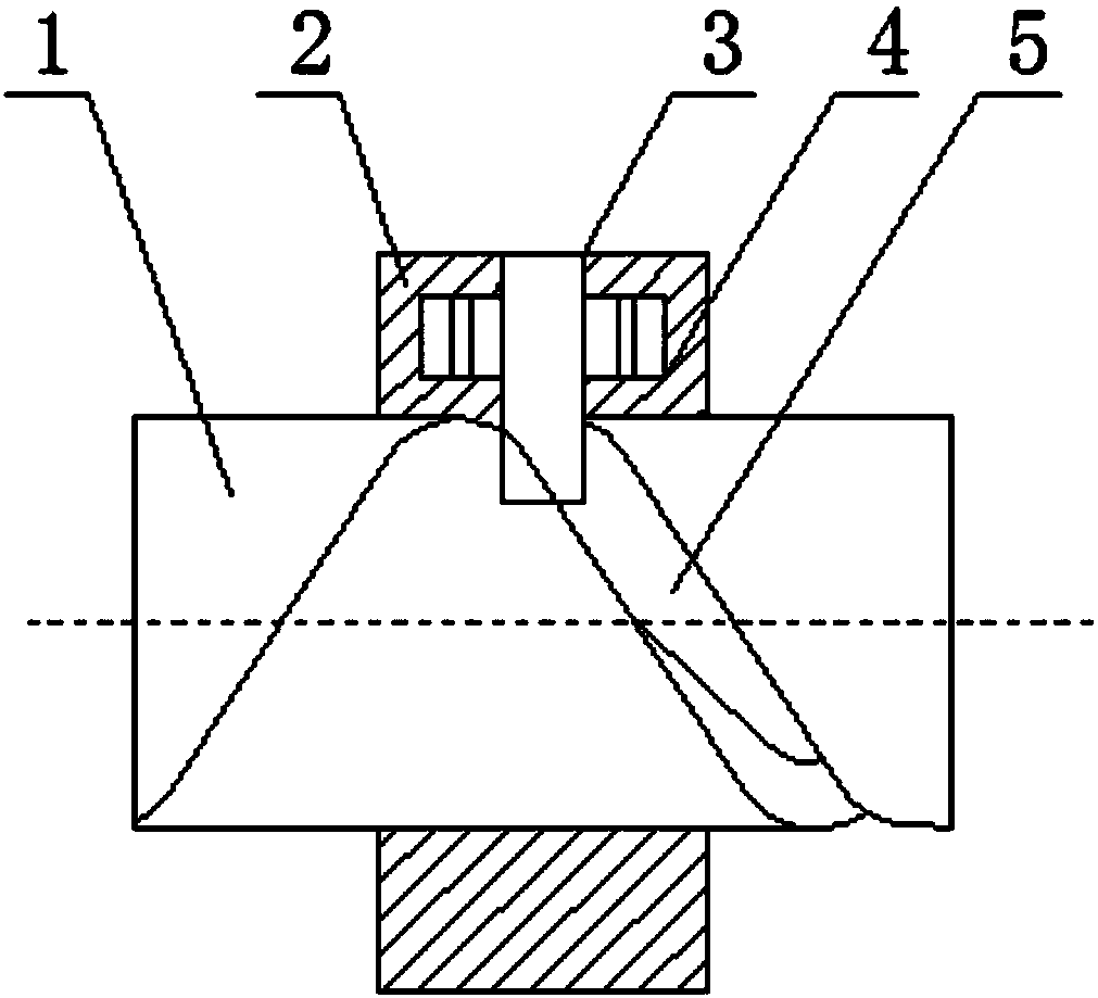 Electromagnetic force balance-based high-life variable-pitch screw mechanism