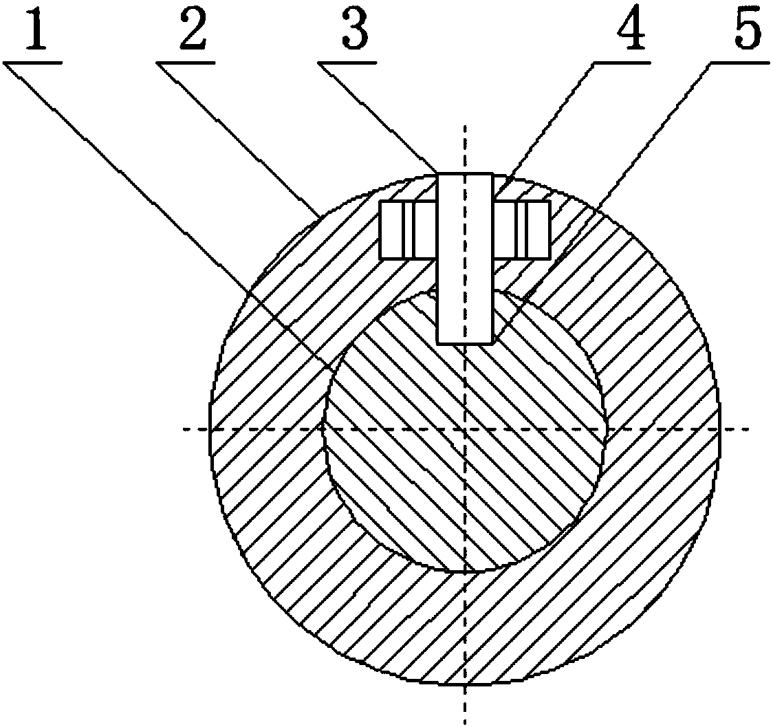 Electromagnetic force balance-based high-life variable-pitch screw mechanism