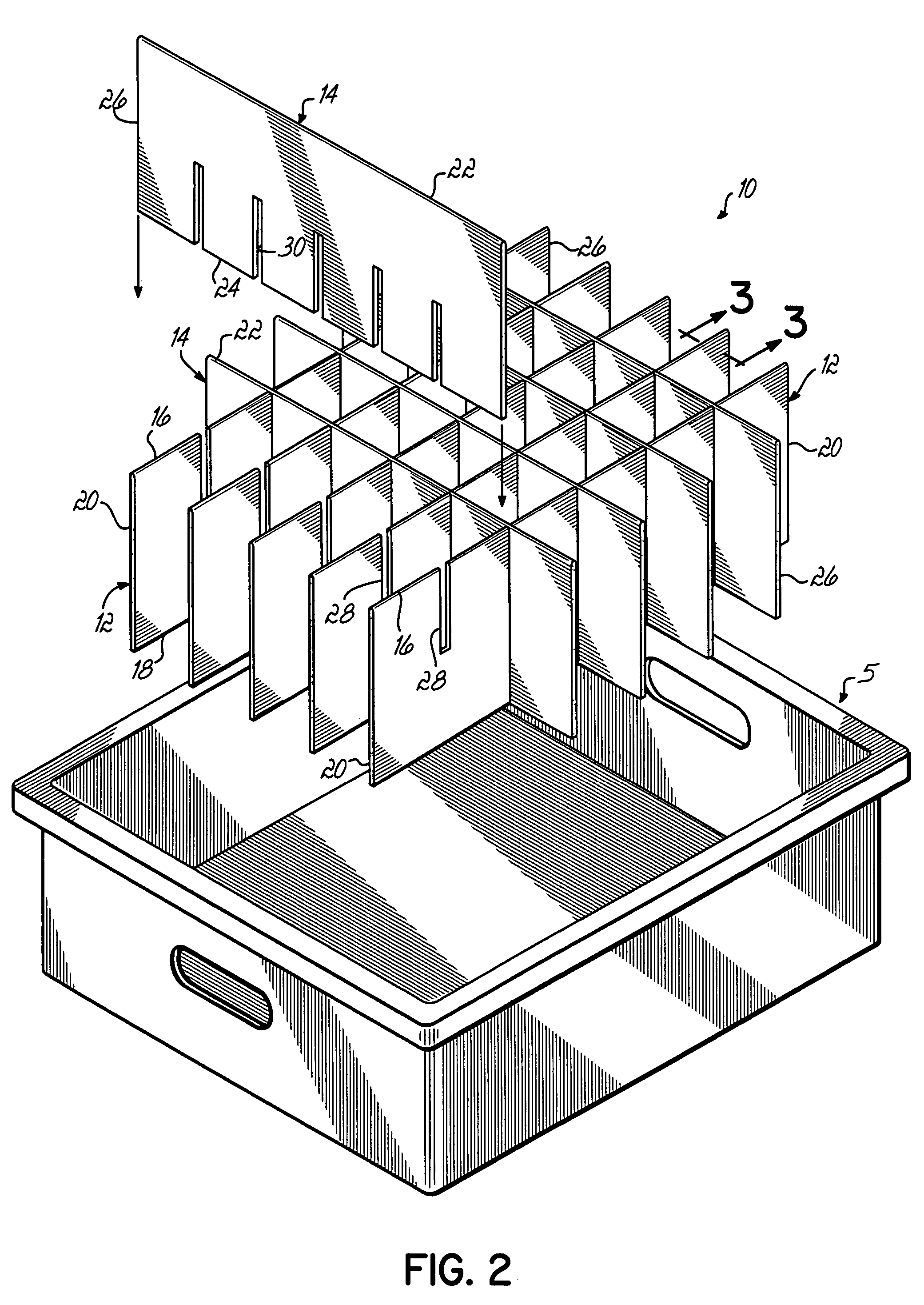 Partition assembly having floor parent welded to partitions