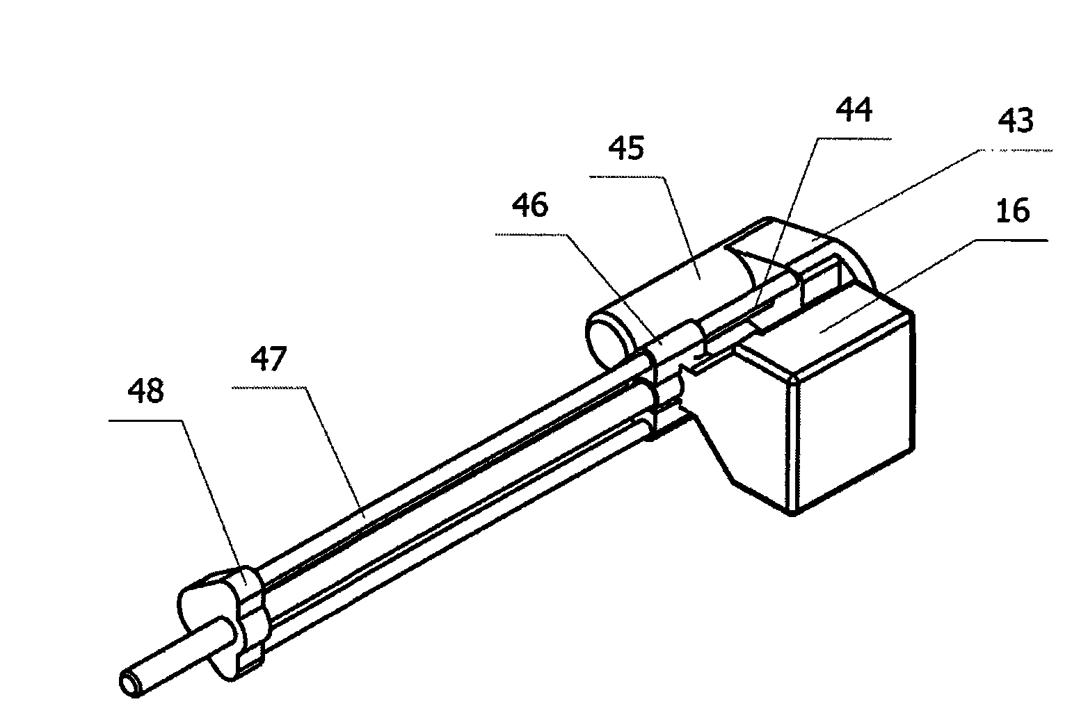 Robot arm for operation