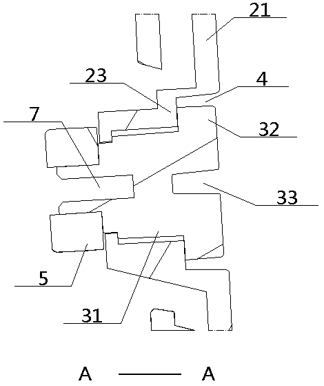 Simple opening structure for fuse box cover and using method thereof