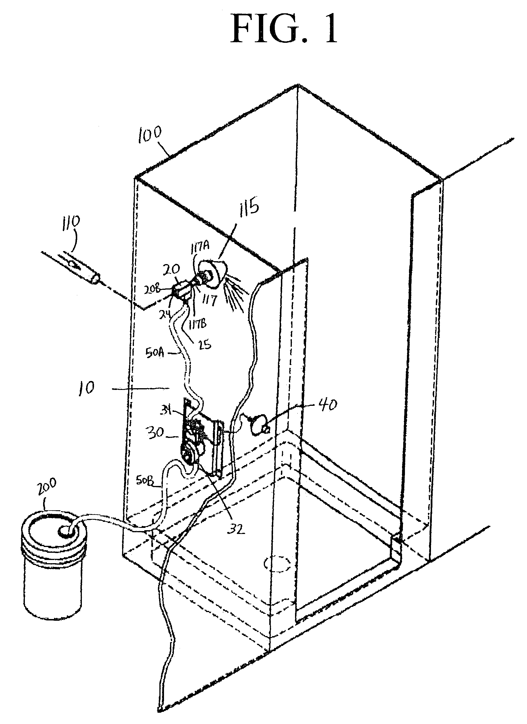 Shower rinse system