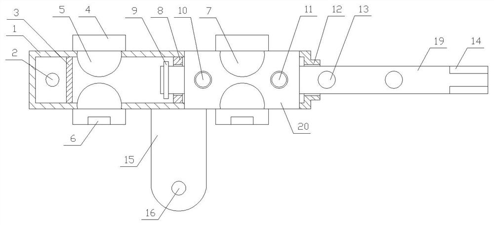 A device for shifting and resetting overhead ground wire fittings