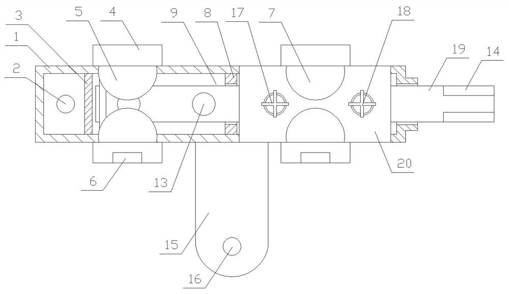 A device for shifting and resetting overhead ground wire fittings