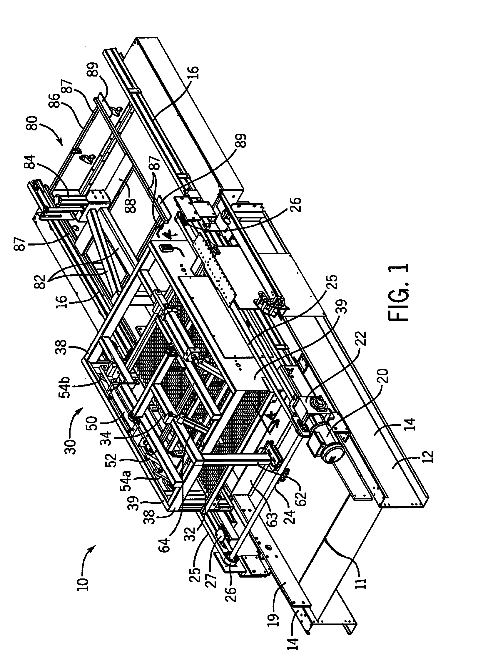Stabilized Device For Moving A Plurality Of Containers