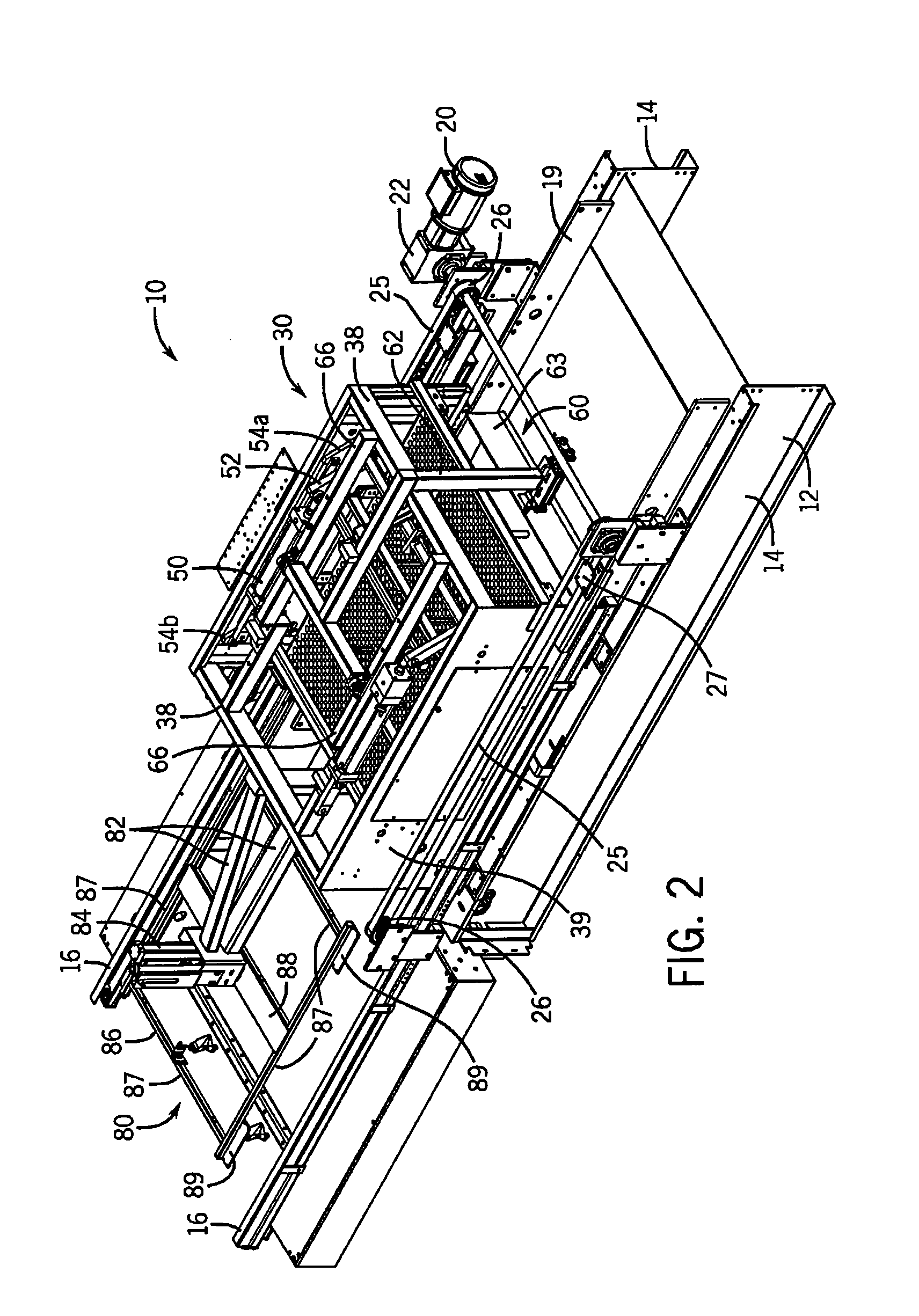 Stabilized Device For Moving A Plurality Of Containers