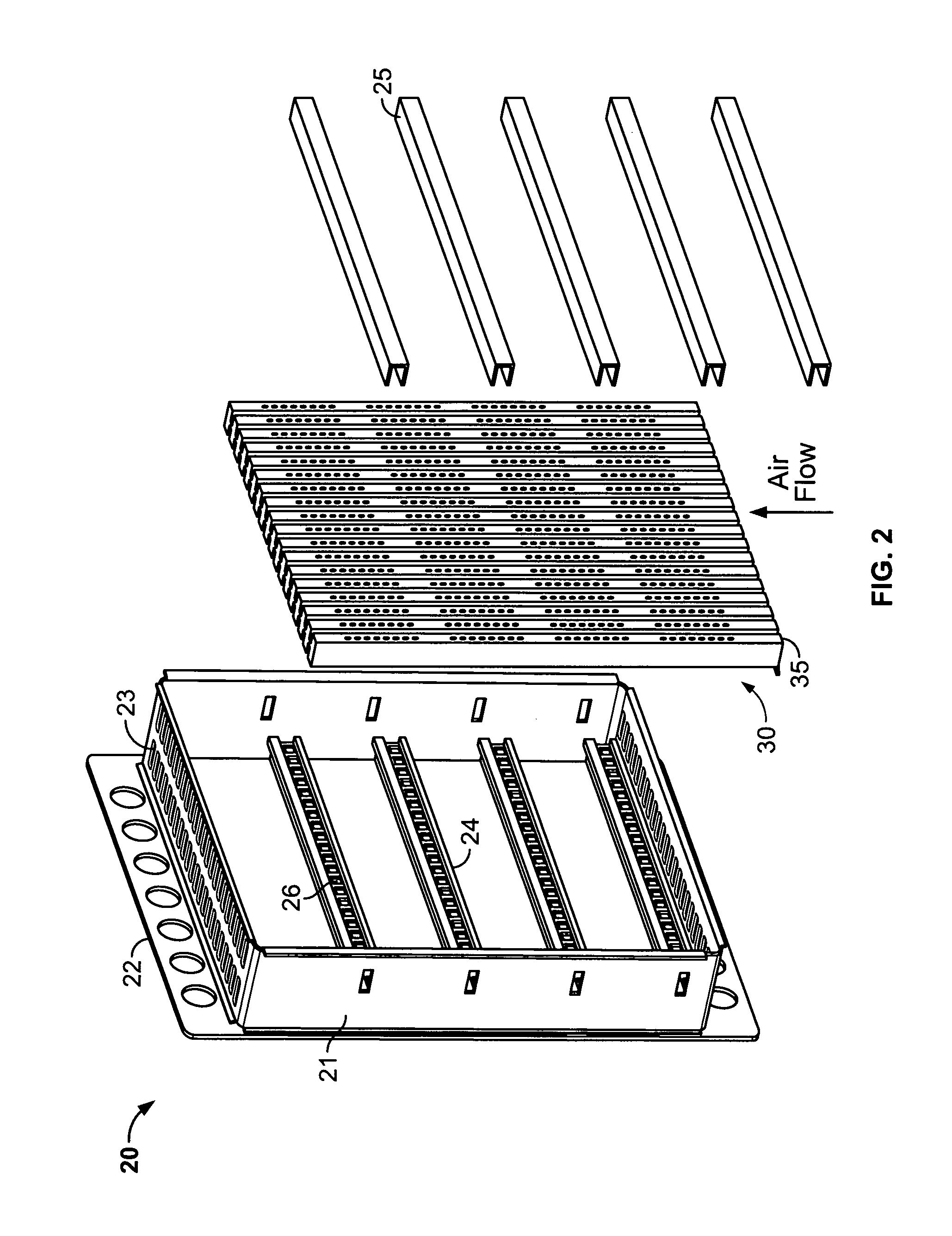 Integrated electronic structure
