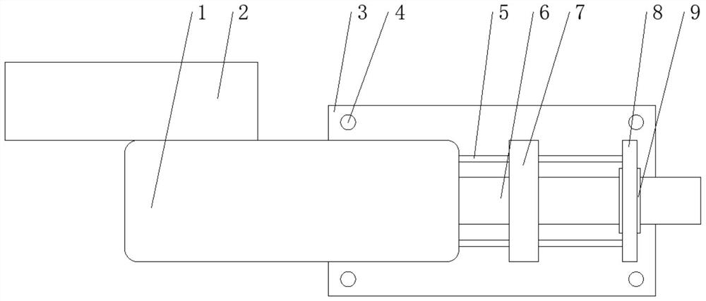 Anti-shaking quick pressurizing crane oil cylinder