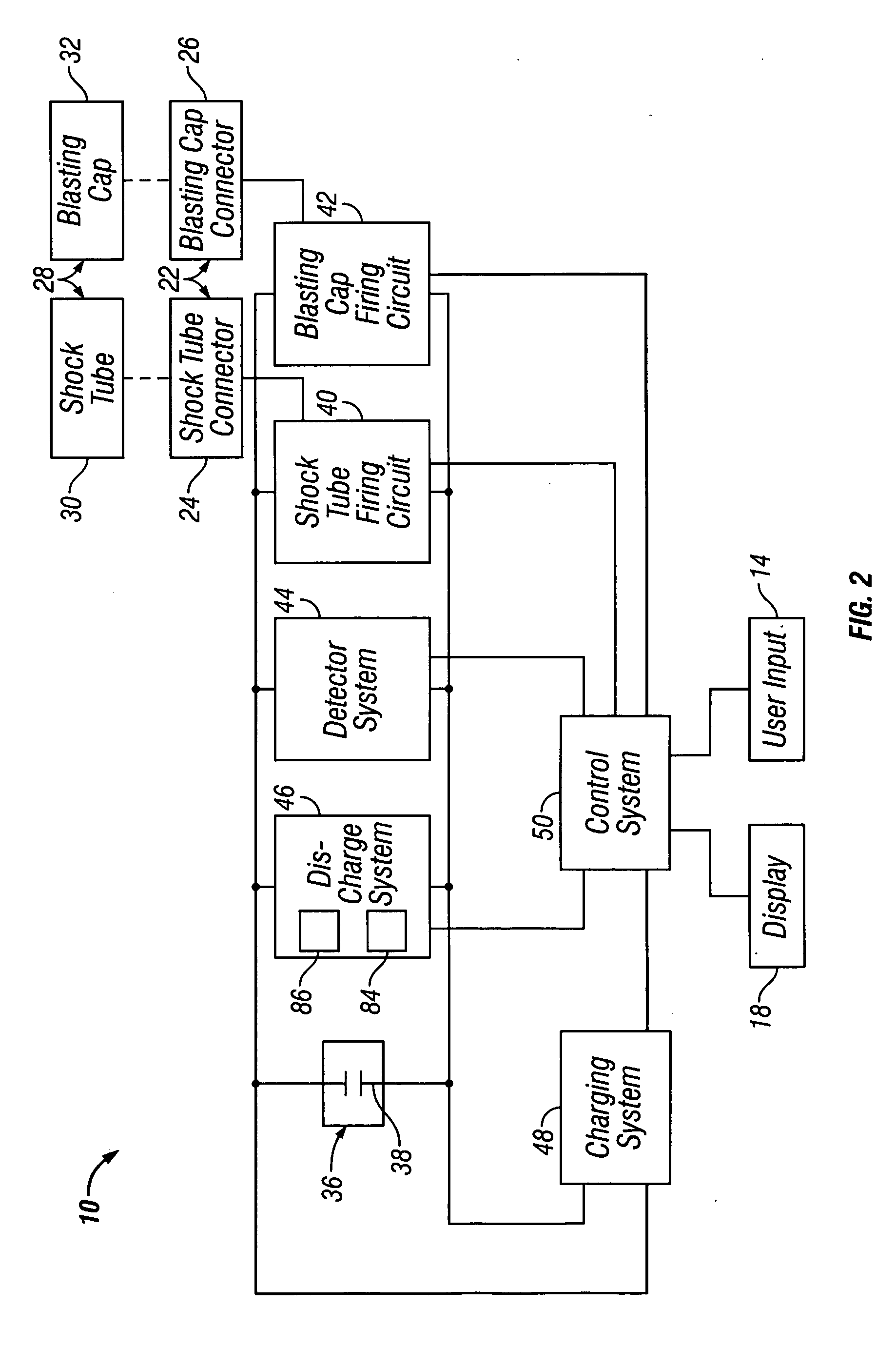 Electronic firing systems and methods for firing a device