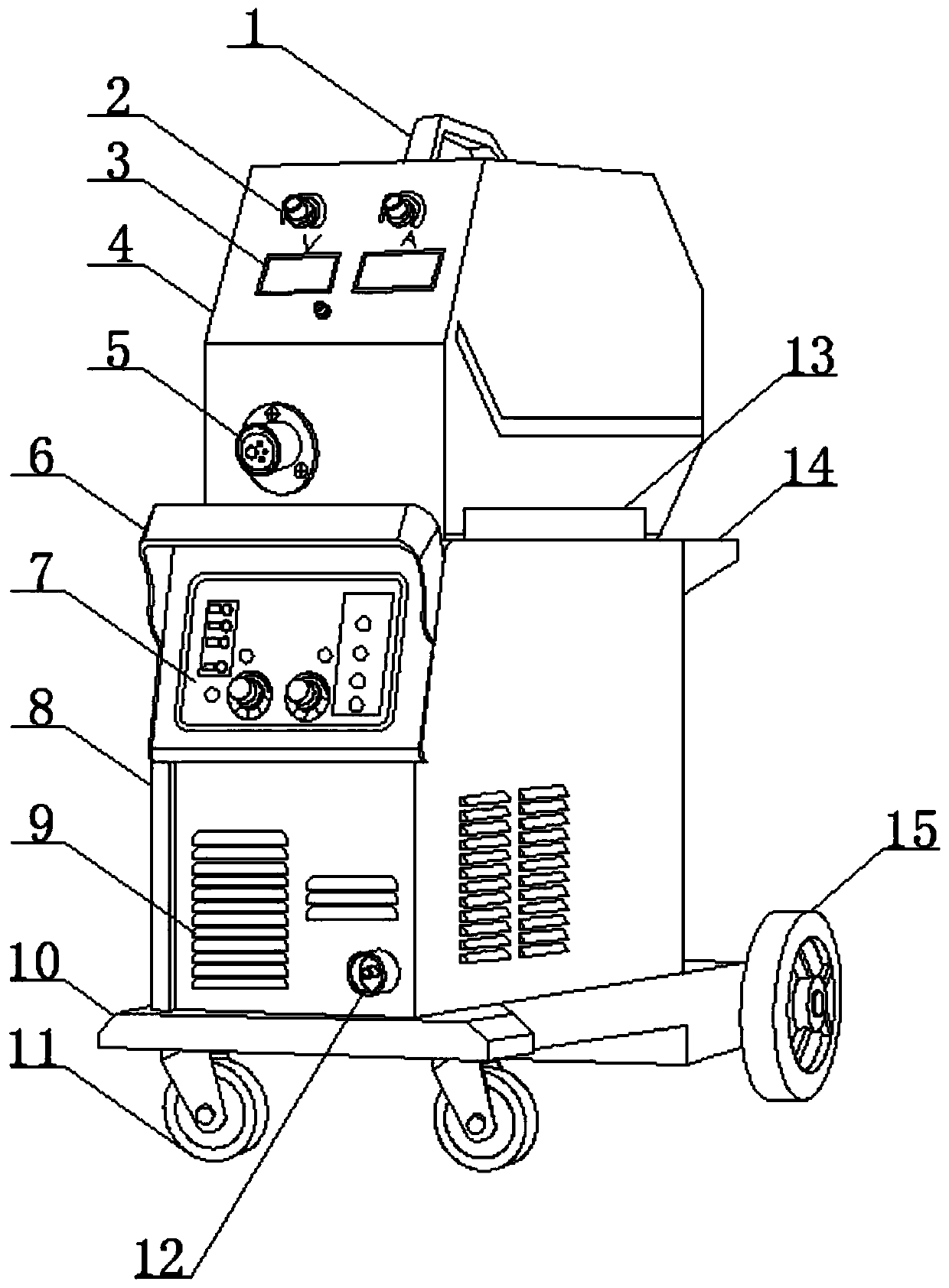 Aluminum template processing and friction-welding method