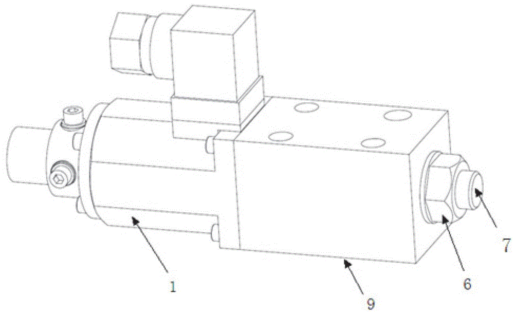 A direct-acting proportional relief valve