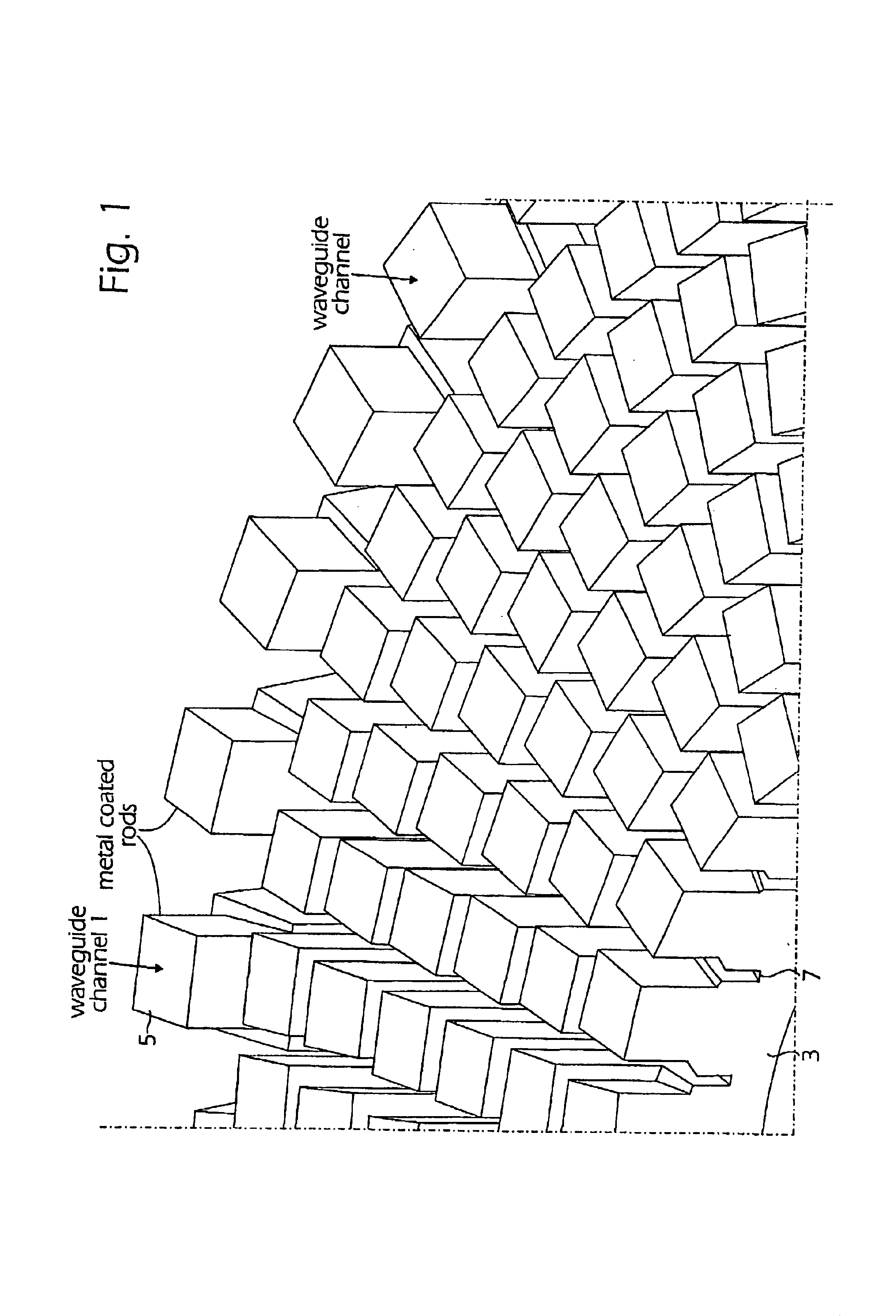 Method of fabricating waveguide channels