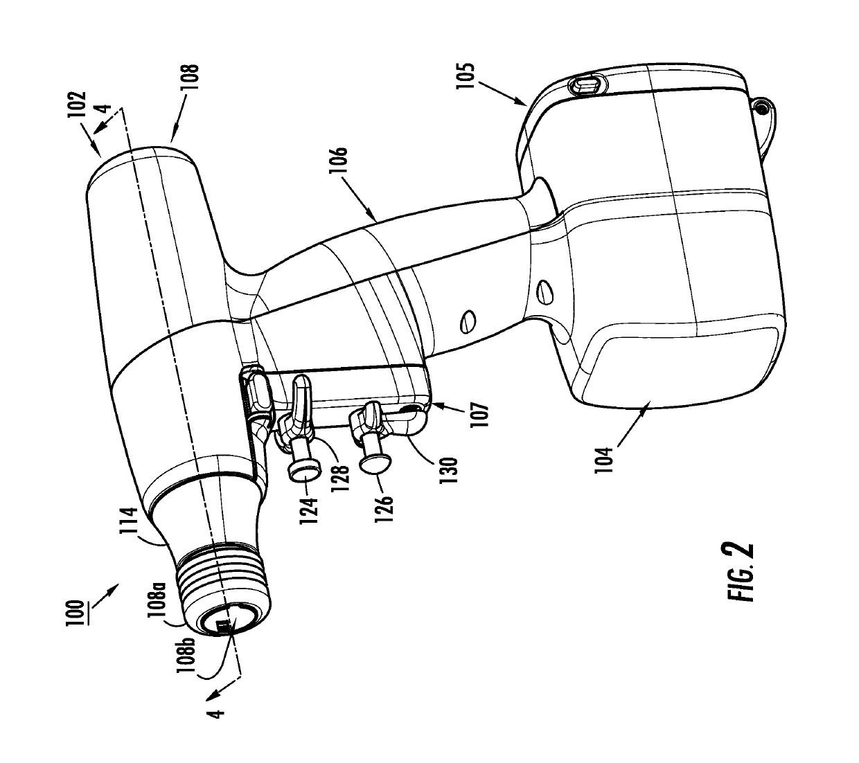 Variable speed control of powered surgical device