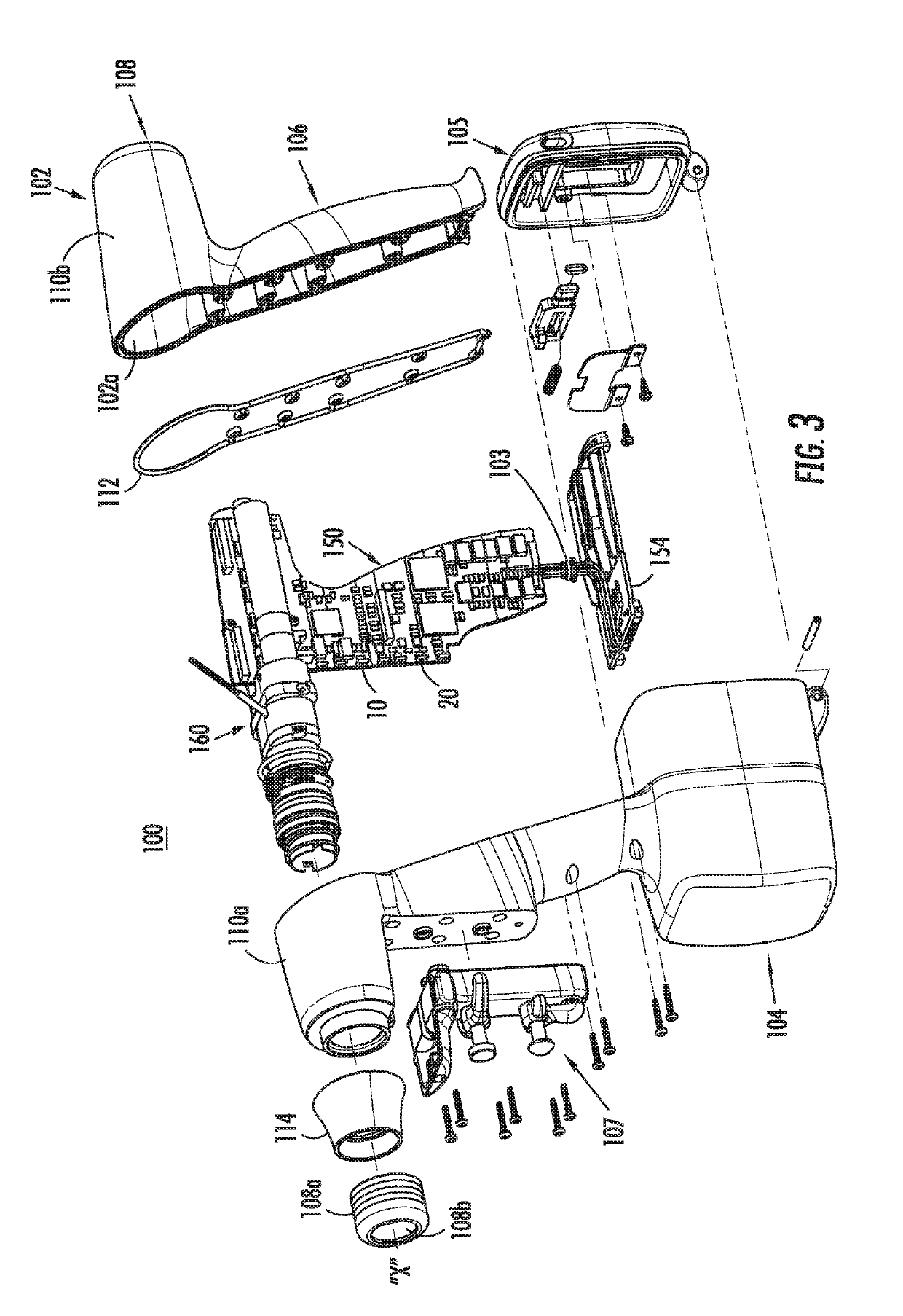 Variable speed control of powered surgical device