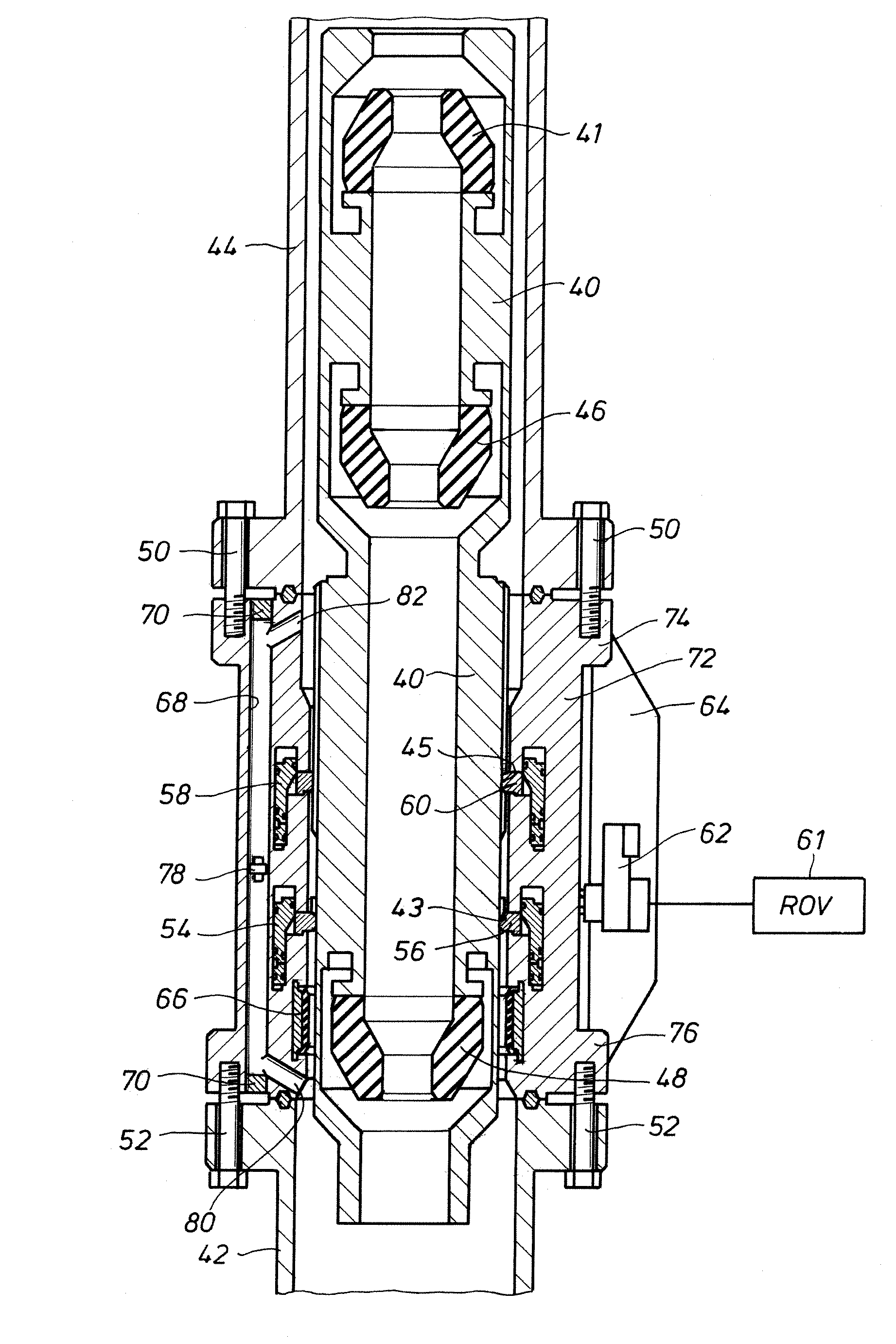 Acoustically Controlled Subsea Latching and Sealing System and Method for an Oilfield Device