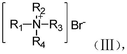 Active bromine quaternary ammonium salt as well as preparation method and application thereof