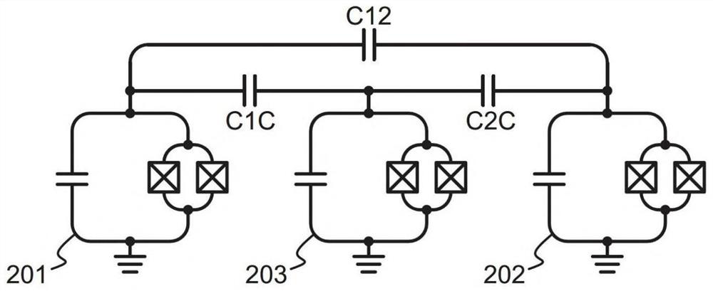 Tunable coupler with coupling extension