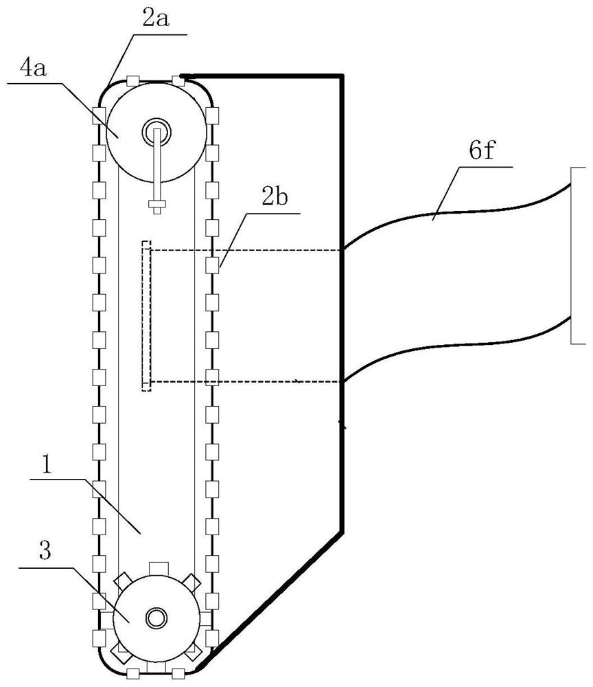 Wall-climbing robot for receiving ballast water of ship