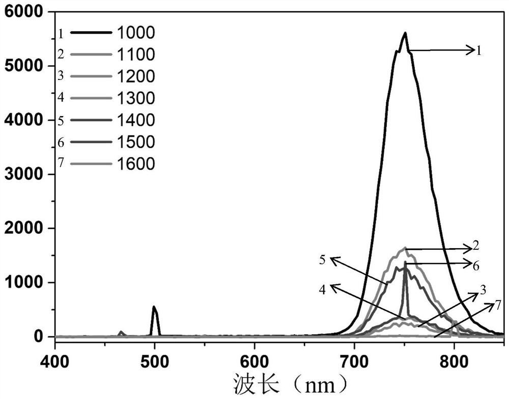 Near-infrared fluorescent molecule with double (multi) photon excitation and synthesis method of near-infrared fluorescent molecule