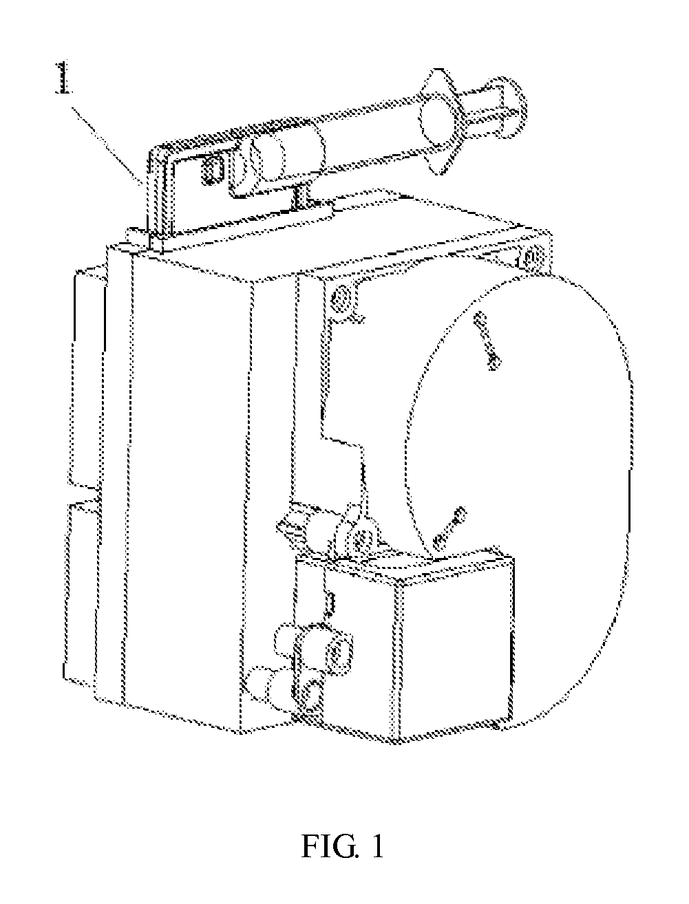Medical tested object auto-ejection structure and blood-gas analyzer using same