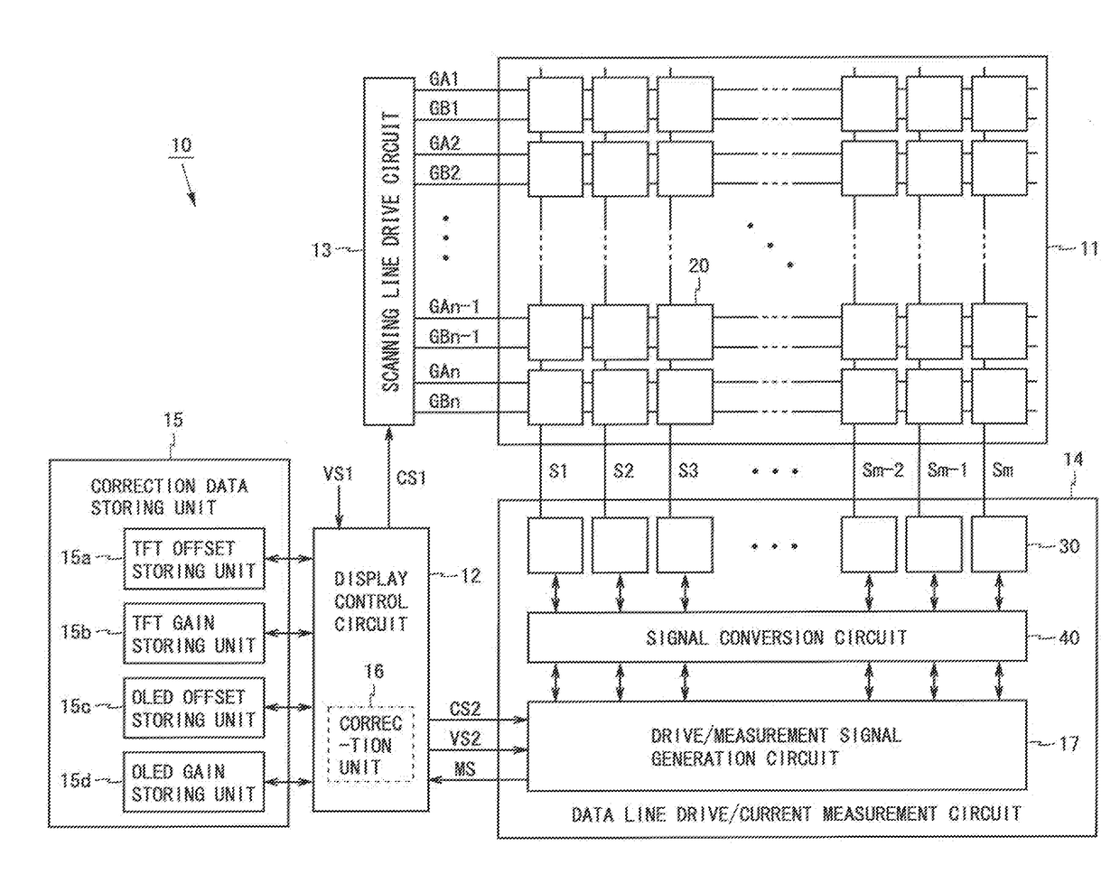 Display device and drive method therefor