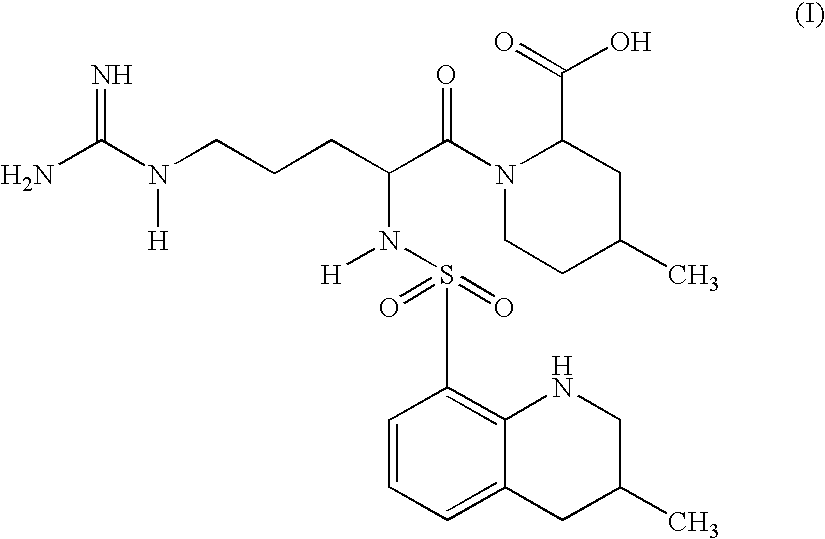 Alcohol free formulation of argatroban