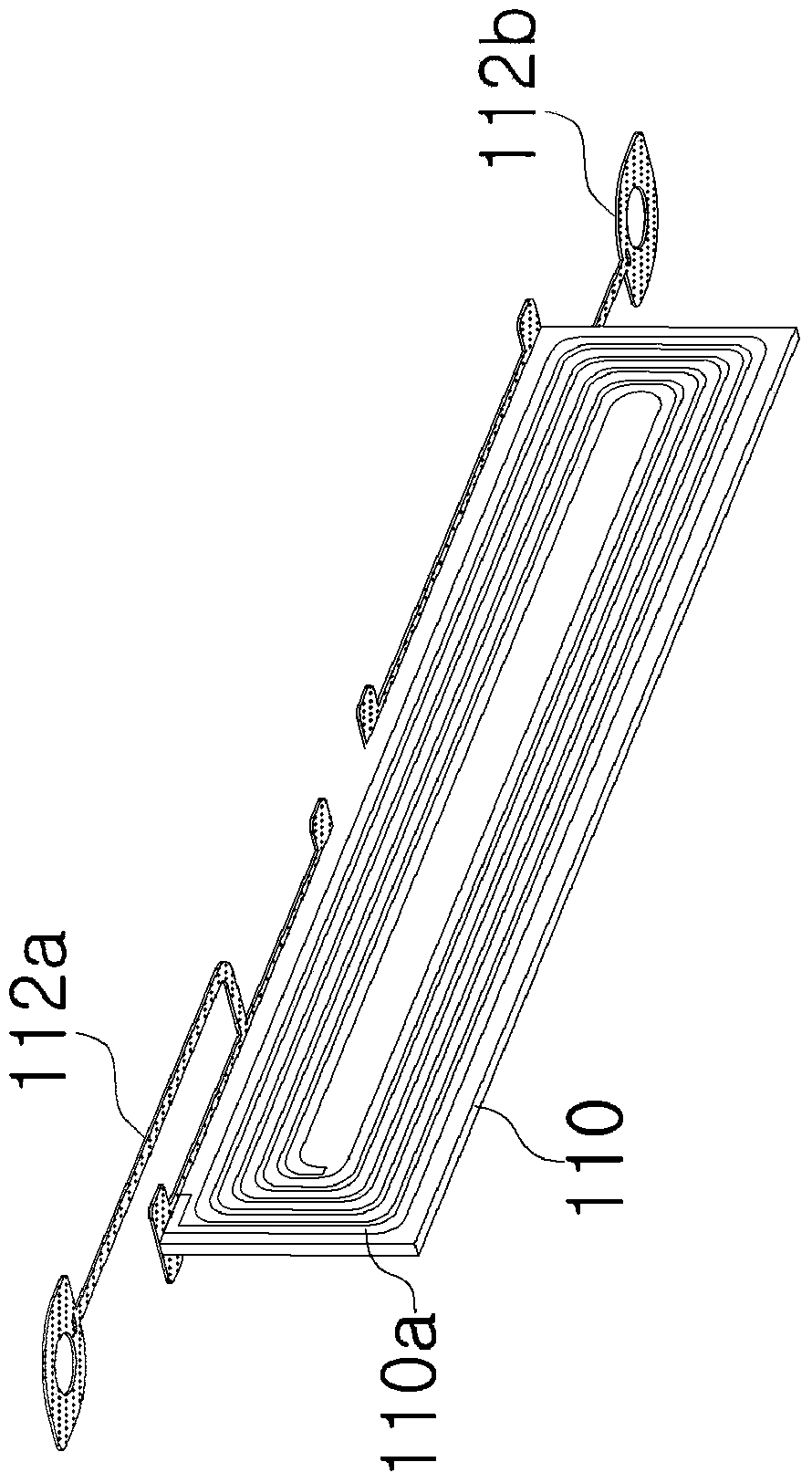 Flat type speaker having vibration-lead plate of PCB voice coil plates