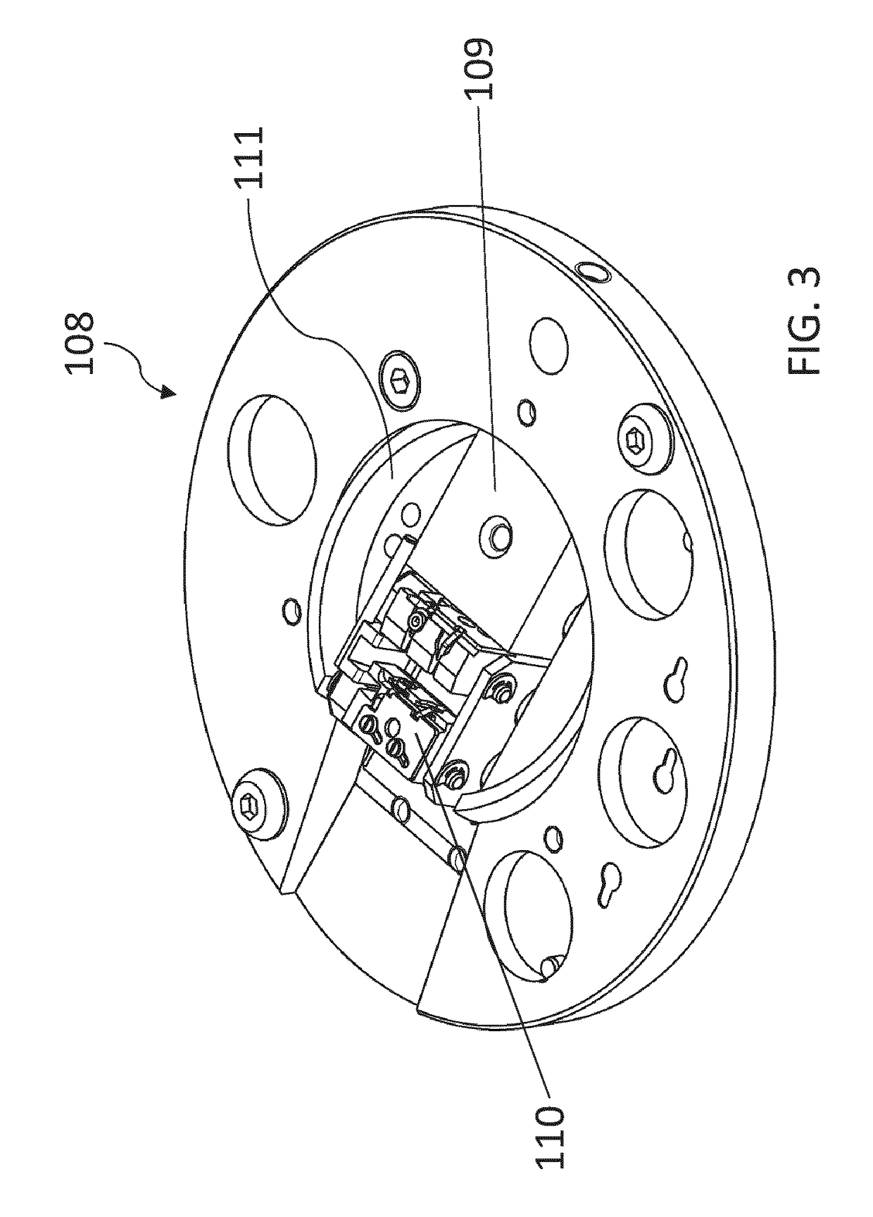 Loading station for transferring frozen samples at low temperatures