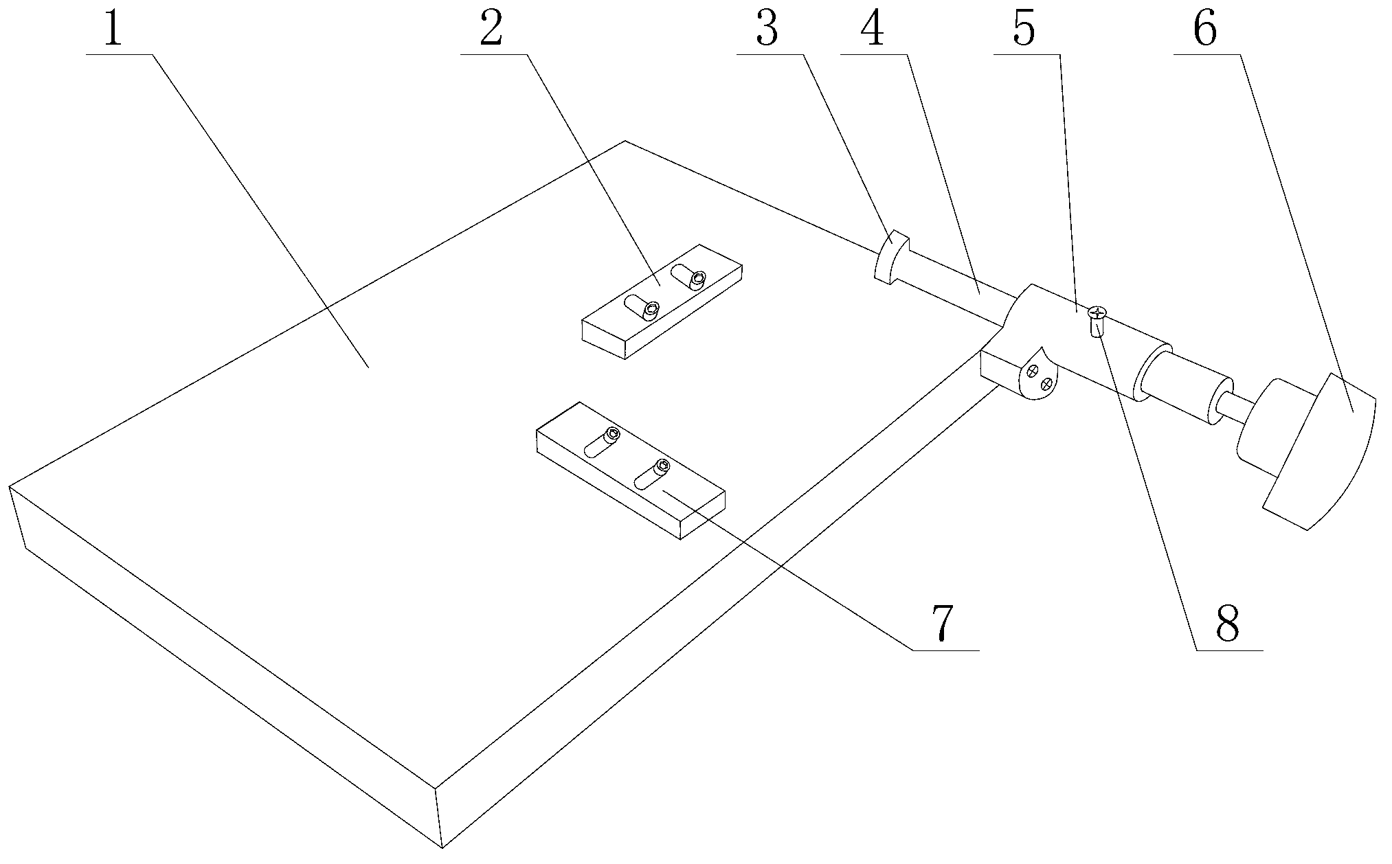 Shielded wire pressing mechanism for capacitive touch screen