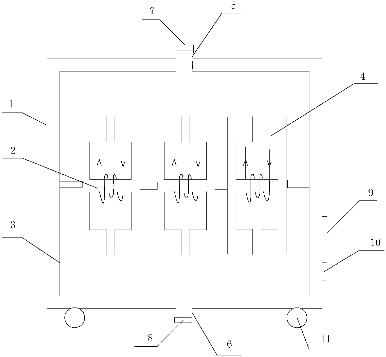 Magnetization treatment equipment for water