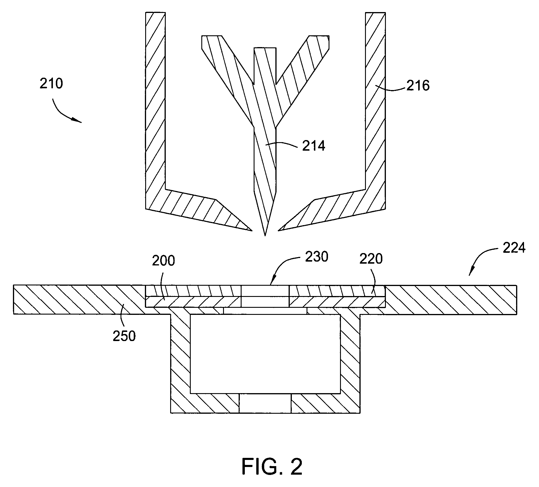 Electron beam source having an extraction electrode provided with a magnetic disk element