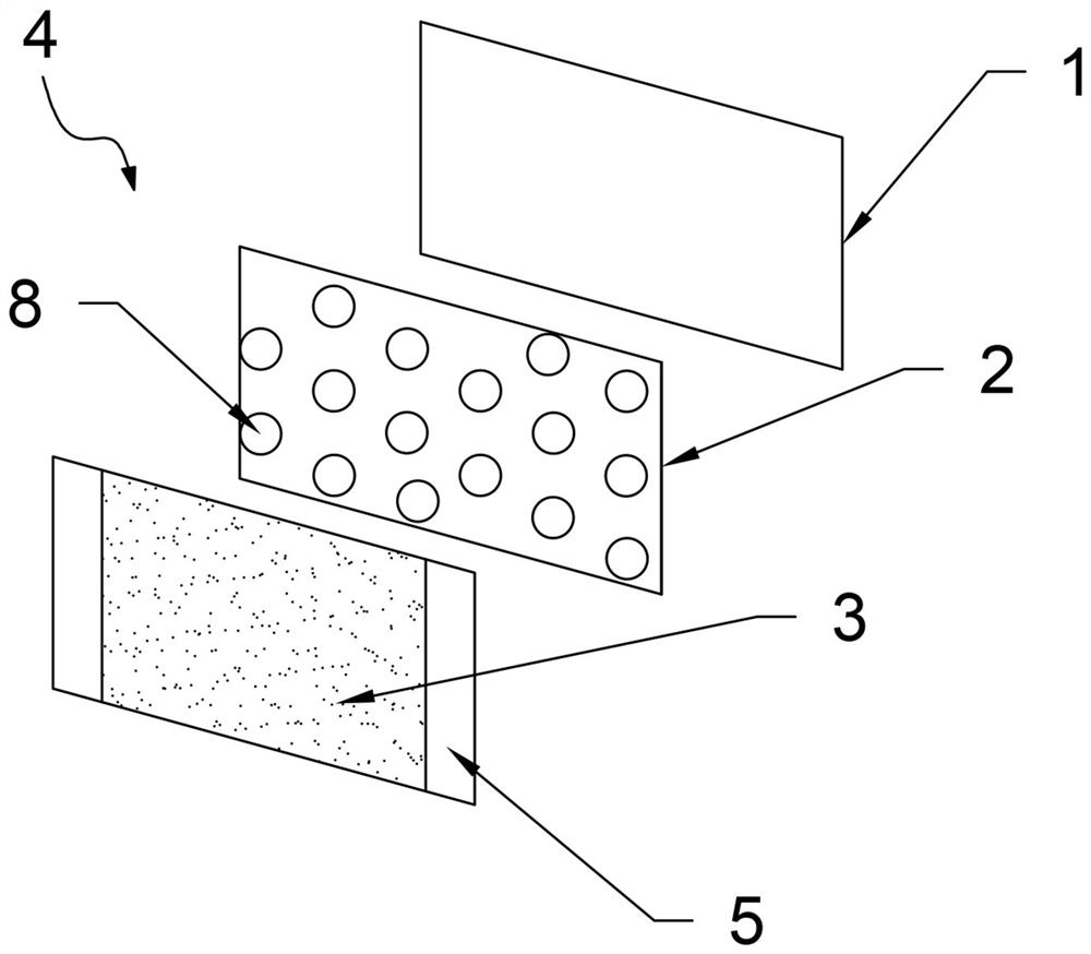 Disposable takeout heating and heat preservation paste