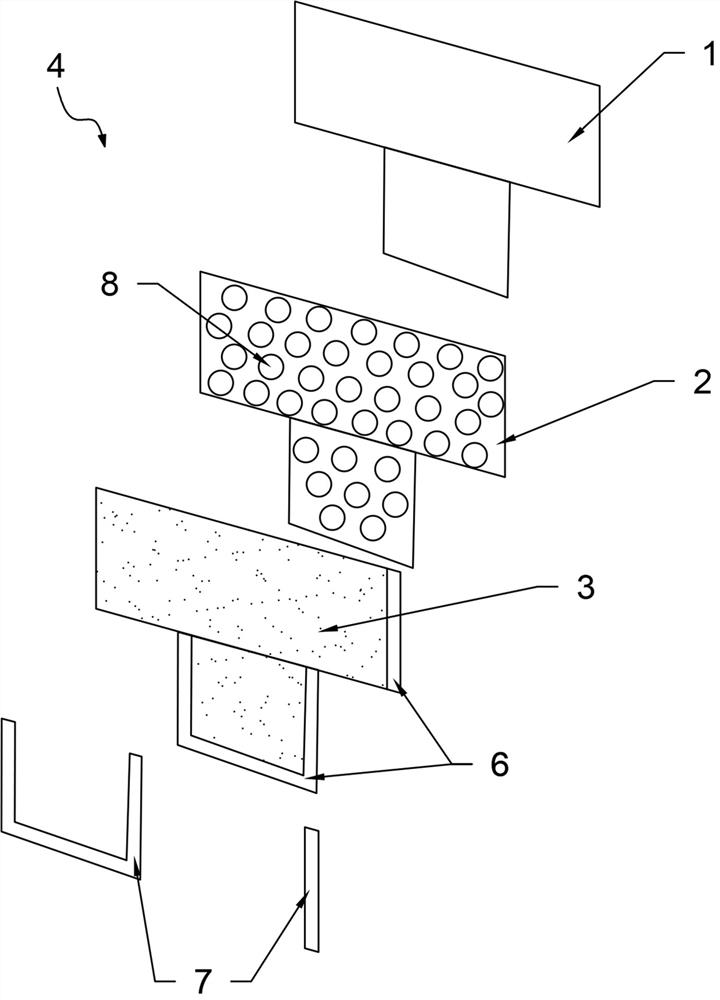 Disposable takeout heating and heat preservation paste