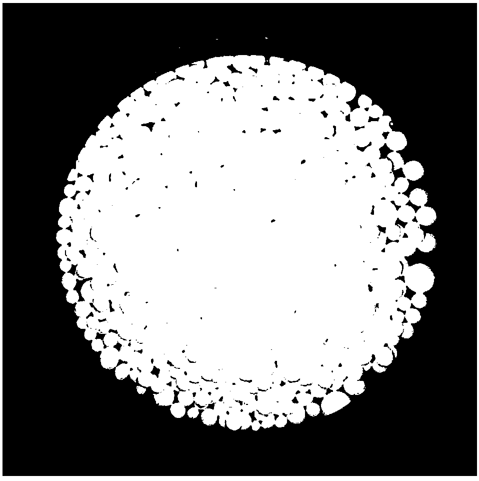 Aerogel ball and preparation method thereof