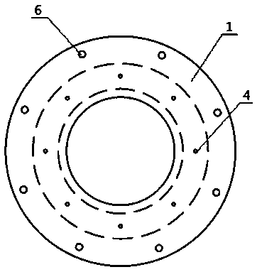 Device and method for correcting deformation expansion joint